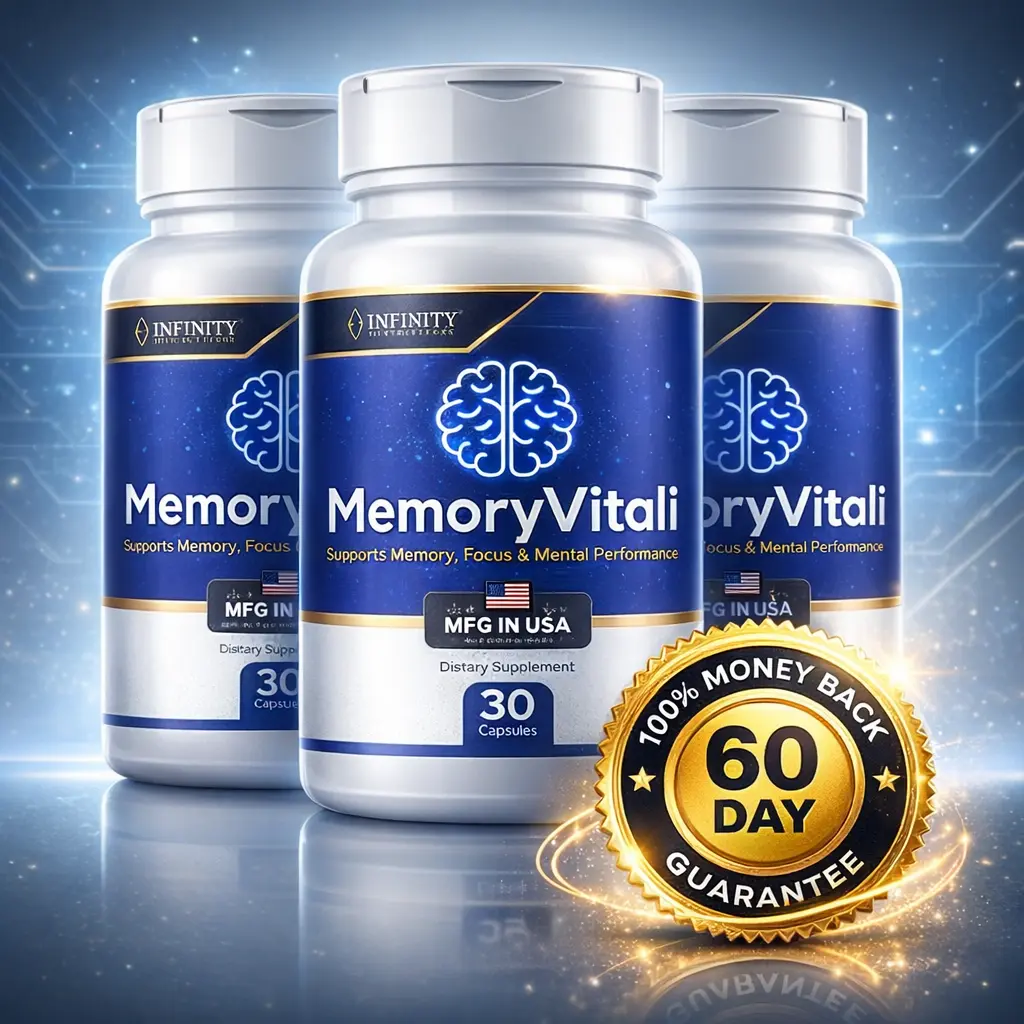 MemoryVitali™ Cognitive Support Supplement